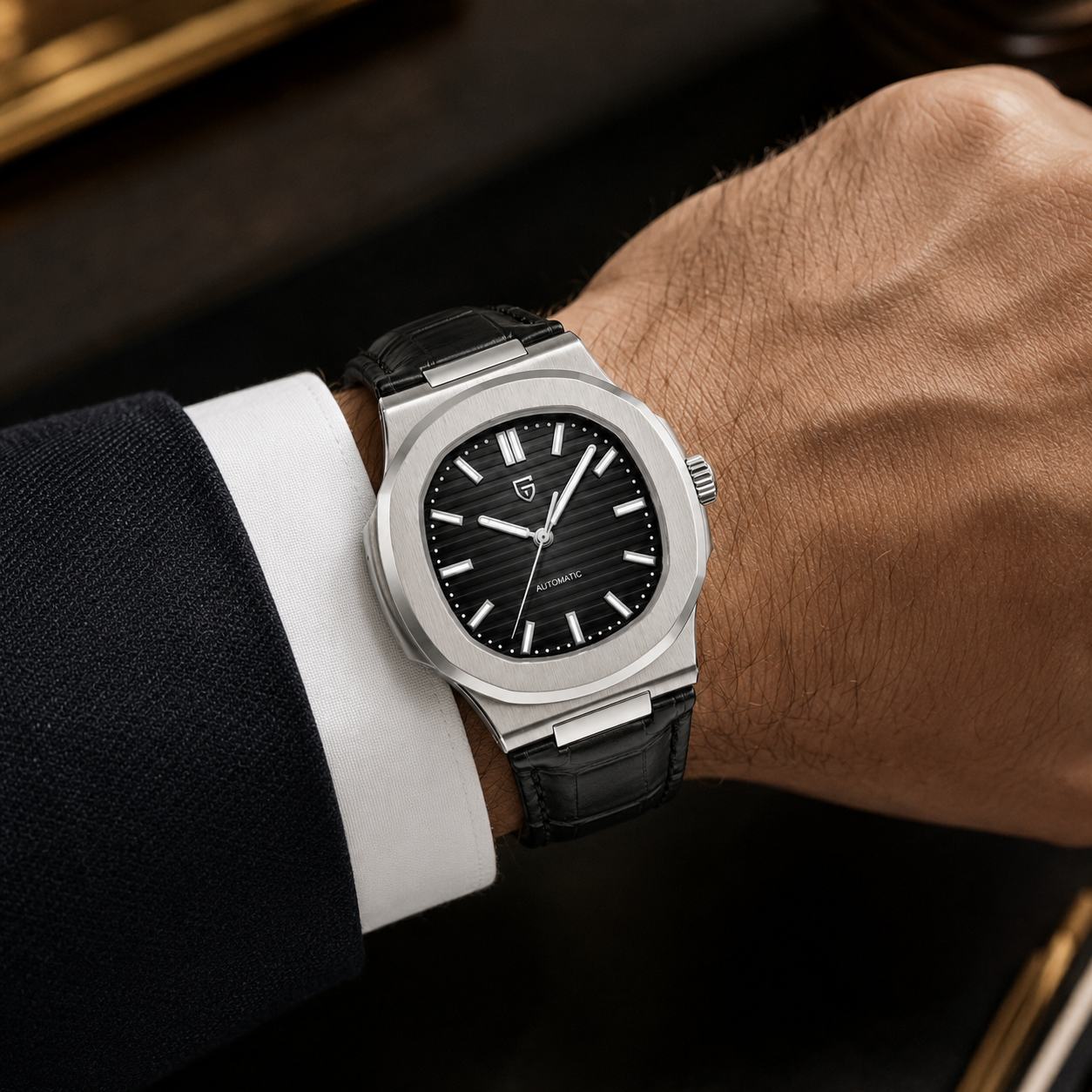 PD-1728 Black Silver